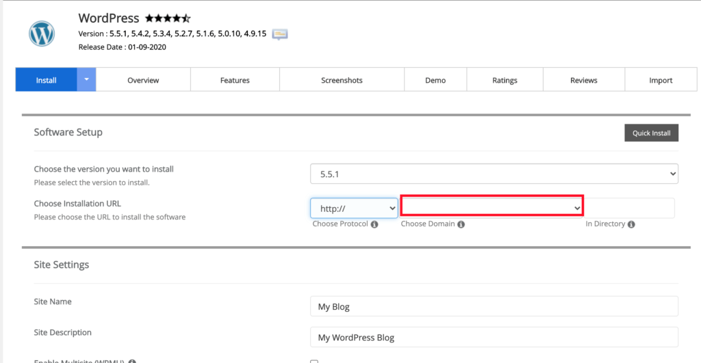 Free Budget WordPress Installer