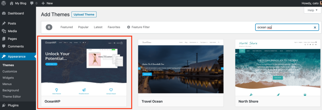 Free Budget WordPress Theme
